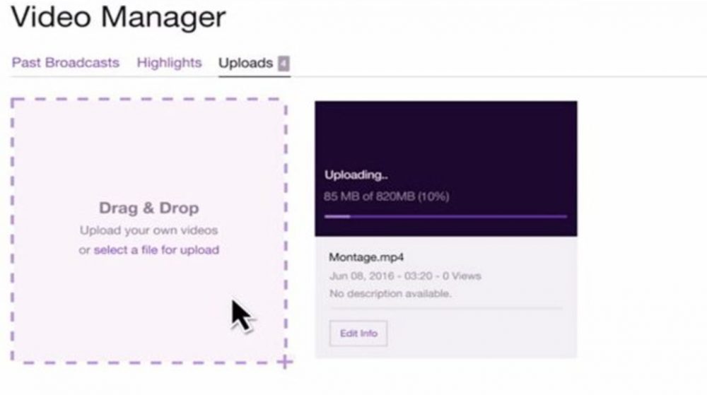 How to Upload Videos to Twitch